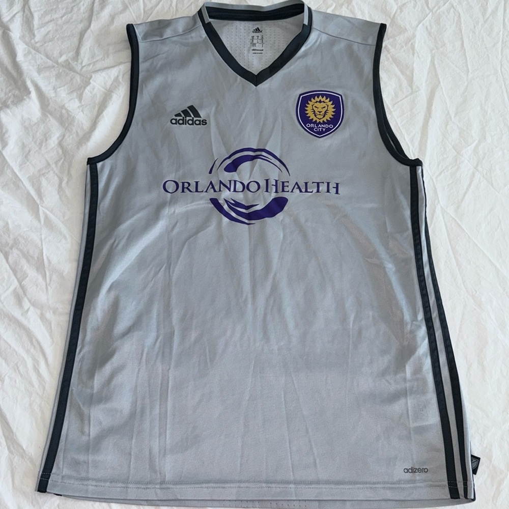 Orlando City Soccer adidas training tank top size medium